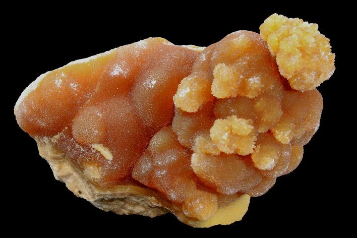 Red-Orange Aragonite Formation - Peru #167077